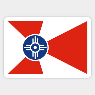 Flag of Wichita, Kansas Sticker